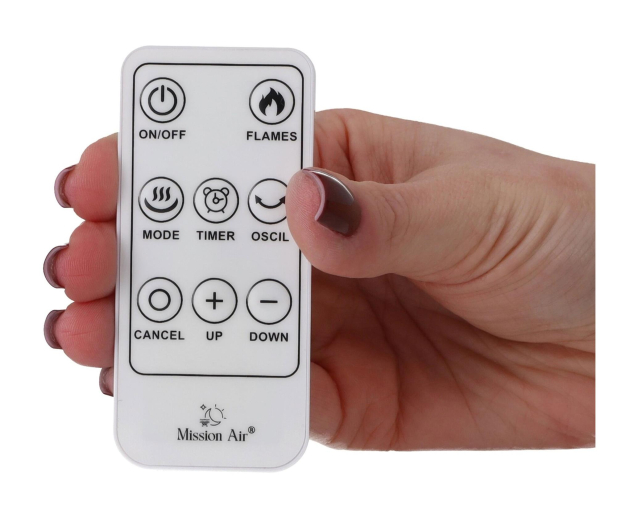 Mission Air Termowentylator kolumnowy MALMO 2400W White - 1590314 - zdjęcie 9